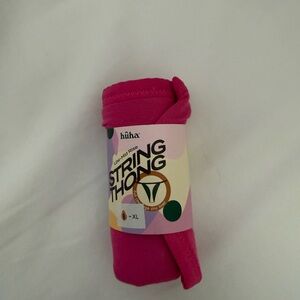 hüha Hot Pink String Thong - Low-Mid Rise